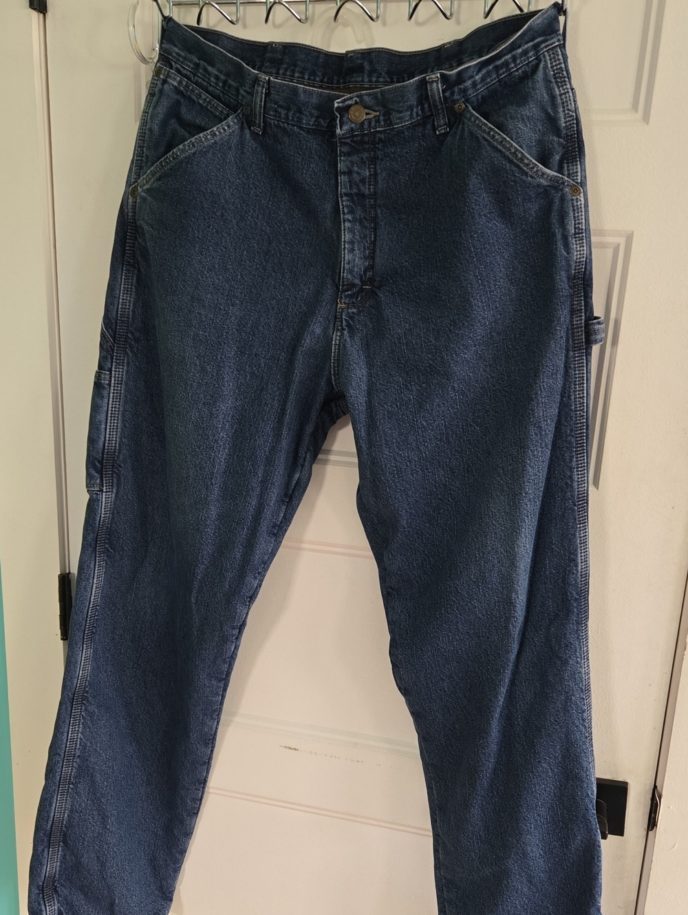 Wrangler Men's Lined Carpenter Jeans 34 X 34